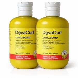 DevaCurl CurlBond Re-Coiling Cream Conditioner - Vibrant Yellow